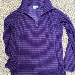 Columbia Three Quarter Zip Pull Over